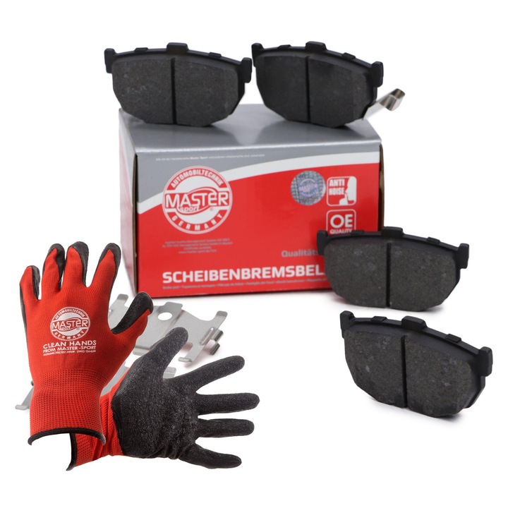 FÉKBETÉT KÉSZLET Master-Sport 13046109942N, 14mm, 85x46,3mm, többszínű, 2 darab