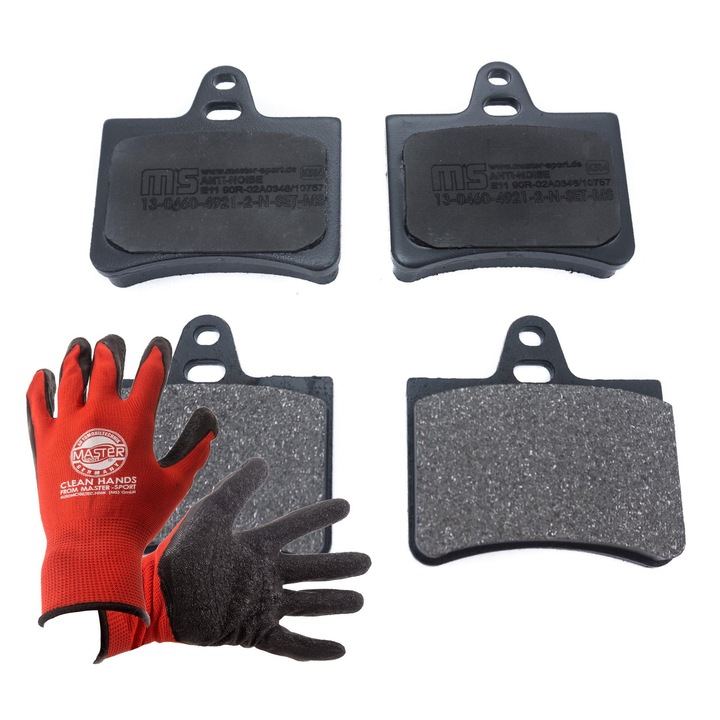 FÉKBETÉTEK KÉSZLET Master-Sport, Citroen, 73x70, 15.2mm, piros, XL