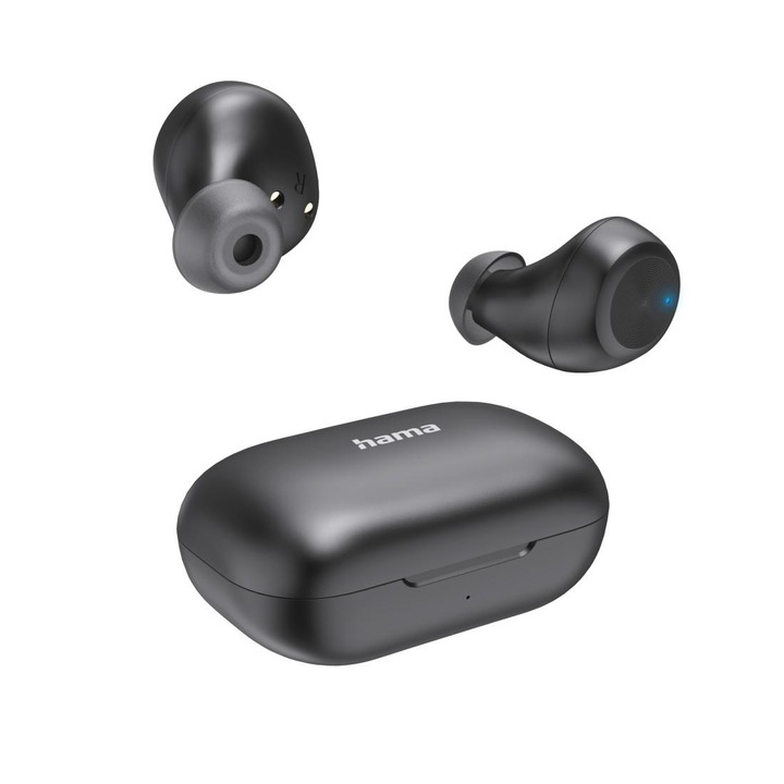 Hama Bluetooth fülhallgató “Spirit Chop II”, TWS, in-Ear, fekete HAMA-184172