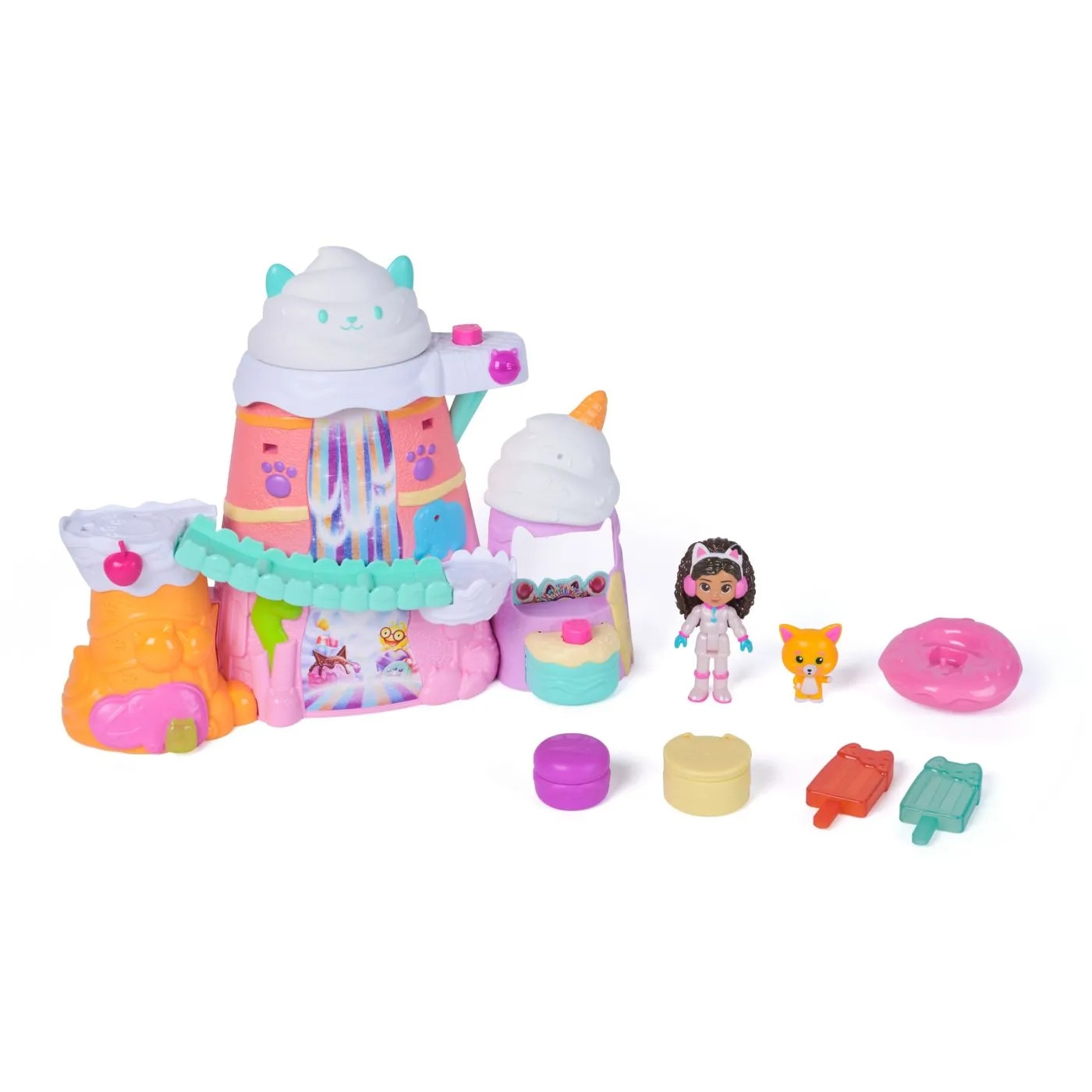 Gabbys dollhouse filmul set de joaca muntele de dulciuri a lui gabby ...