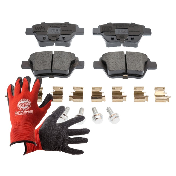 FÉKBETÉT KÉSZLET Master-Sport, Bosch, 109x53, 17,7mm, 4 darab