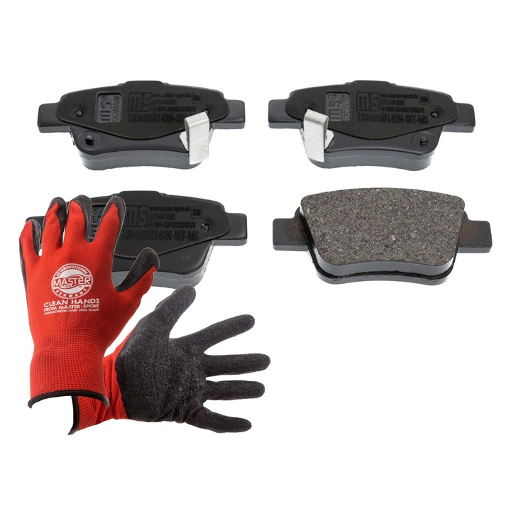 FÉKBETÉT KÉSZLET Master-Sport 13046058142N, 16,4mm, 102x45,8mm, többszínű, XL