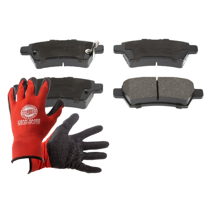 FÉKBETÉT hátsó Master-Sport, szett, 111x40,8mm, kopásérzékelővel, többszínű