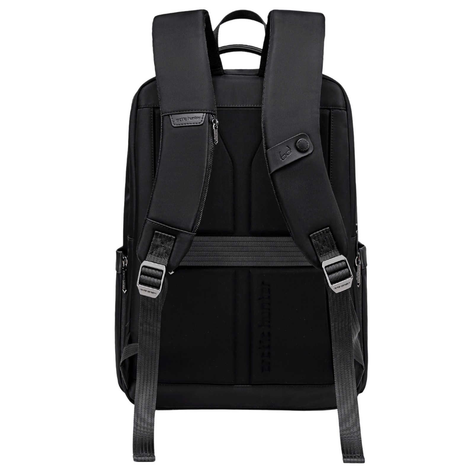 Rucsac business laptop 18L cu 14 compartimente, elegant si impermeabil Arctic Hunter B00808black