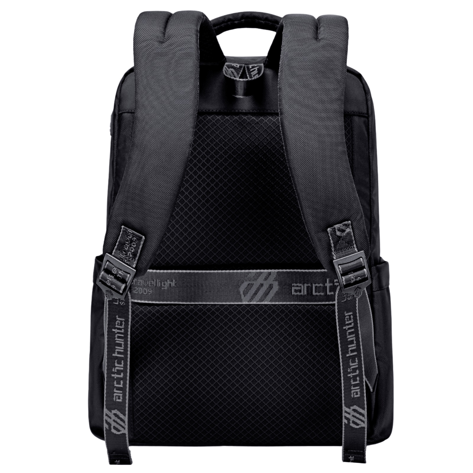 Rucsac business laptop 14,5L cu 10 buzunare, impermeabil si elegant Arctic Hunter B00478black