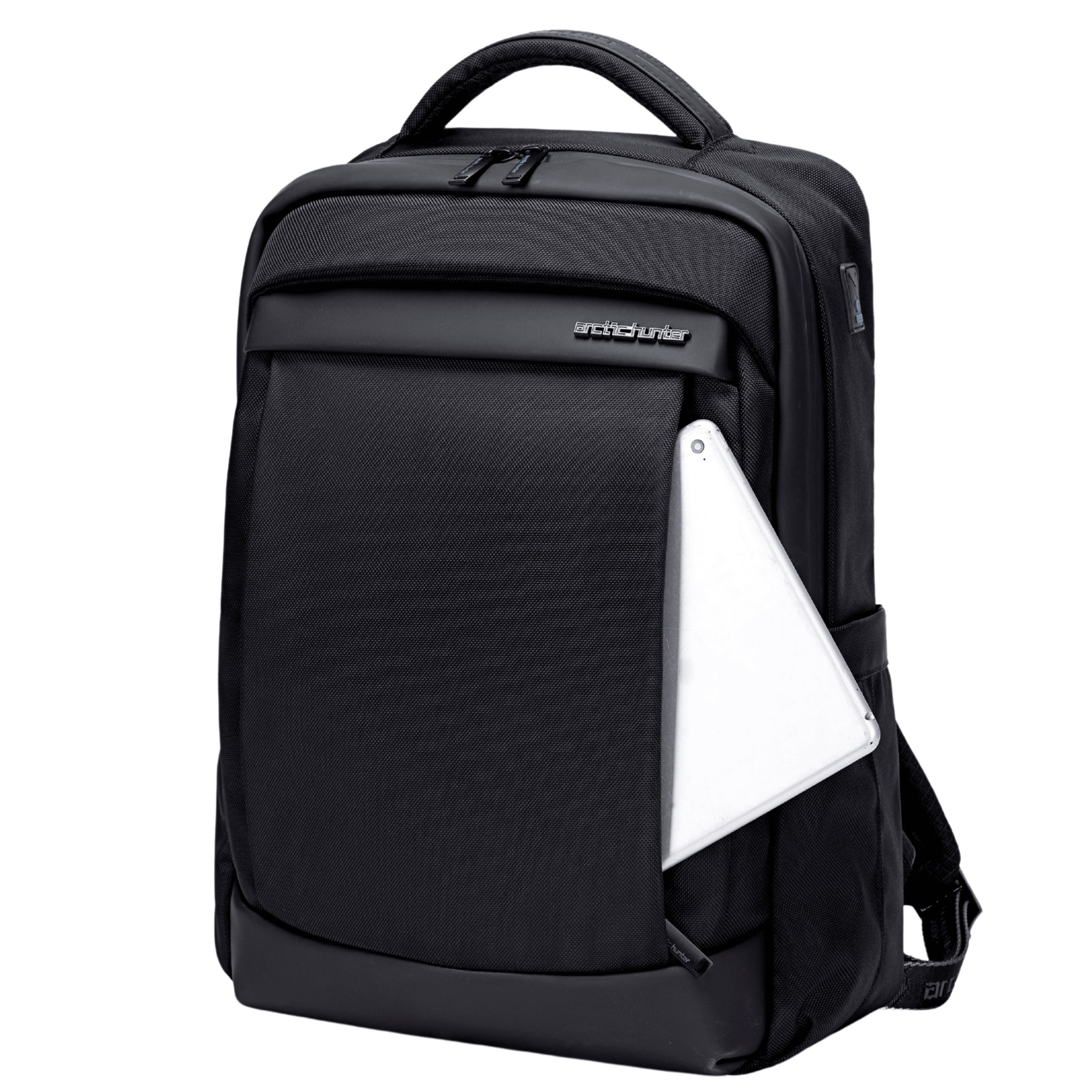 Rucsac business laptop 14,5L cu 10 buzunare, impermeabil si elegant Arctic Hunter B00478black