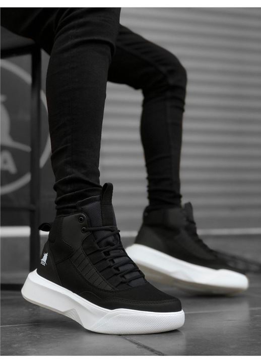 Férfi csizmák, Base, 323558, Fekete, 40