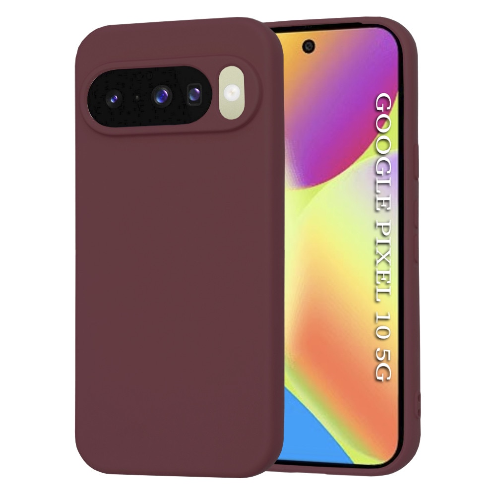 Husa pentru Google Pixel 10 / 10 Pro Techsuit soft flex plum red