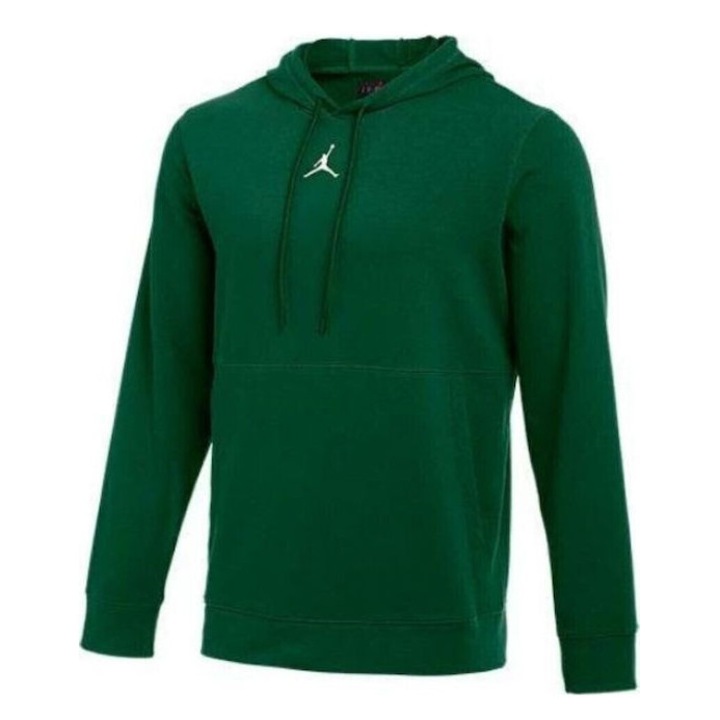 Hanorac De Antrenament, Nike, Dri-Fit, Verde, Bumbac 61%, Poliester 39%, Pentru Barbati, Potrivit Pentru Antrenament Si Alergare, Fara Buzunare, Confortabil, Manopera De Inalta Calitate, Marime XS