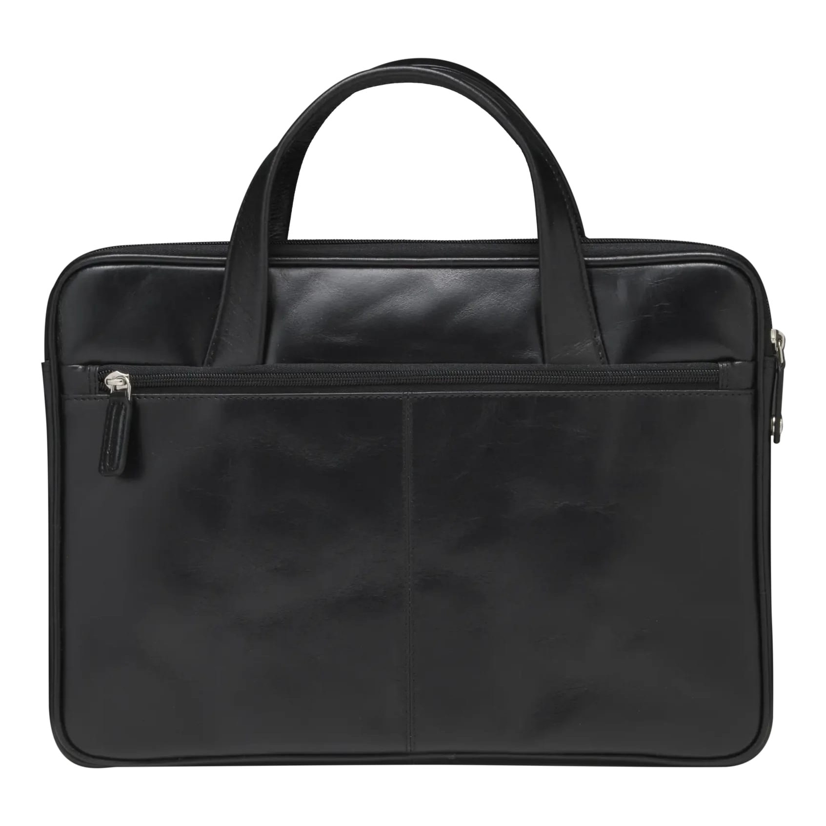Geantă din piele pentru laptop dbramante Silkeborg 13 inch, neagră, cu compartiment moale