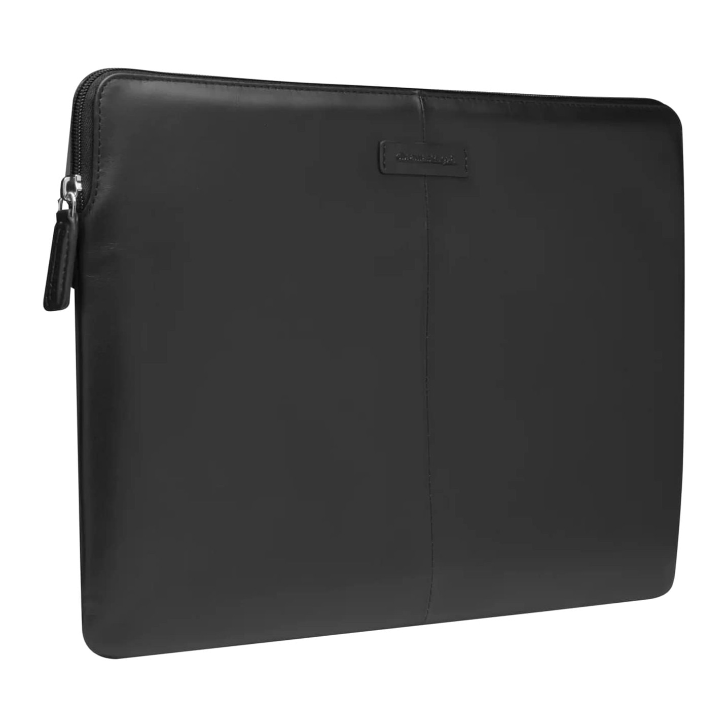 Husa pentru laptop dbramante Skagen Pro, din piele naturală, design rezistent la șocuri, ultra-subțire, negru, 14x15 inchi