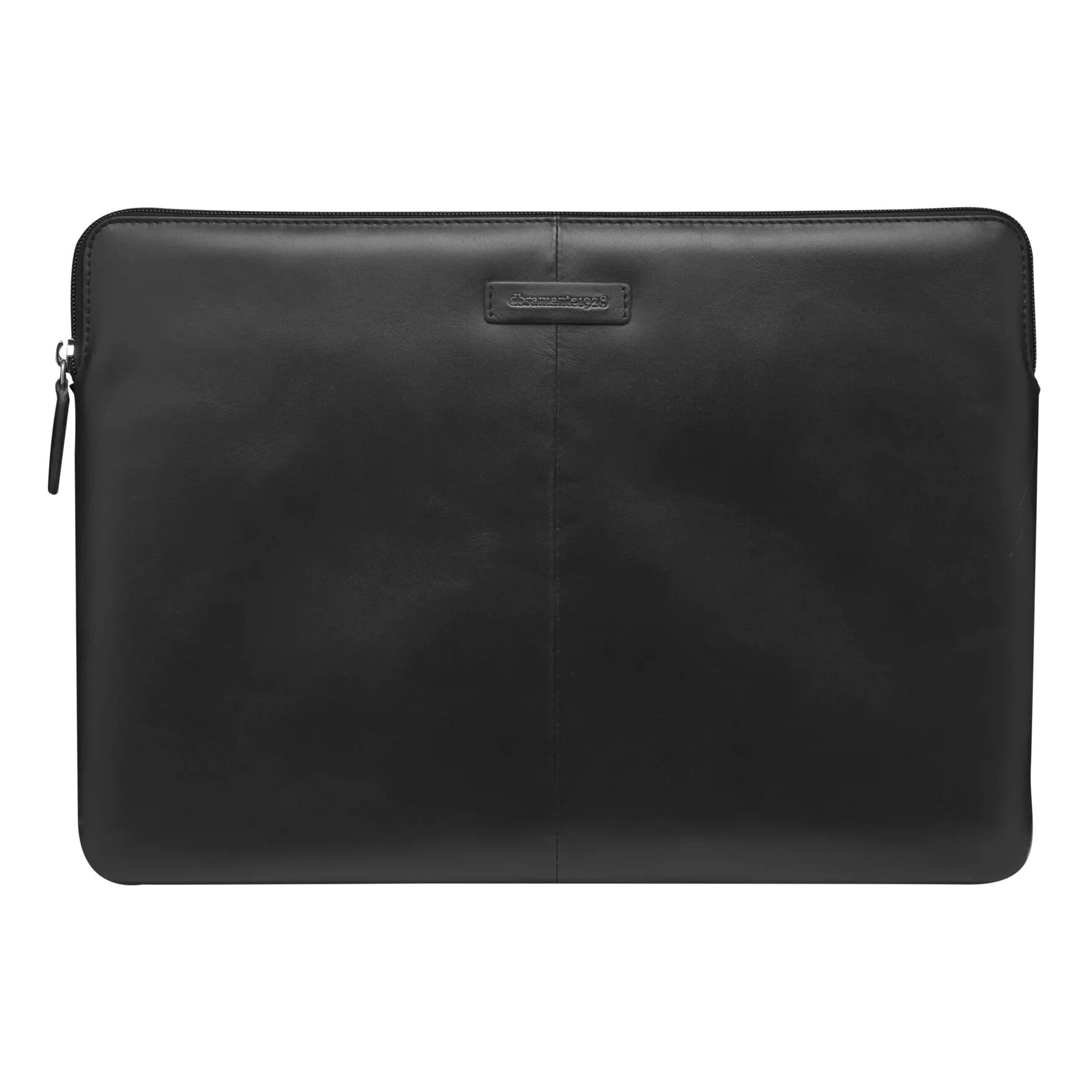 Husa pentru laptop dbramante Skagen Pro, din piele naturală, design rezistent la șocuri, ultra-subțire, negru, 14x15 inchi
