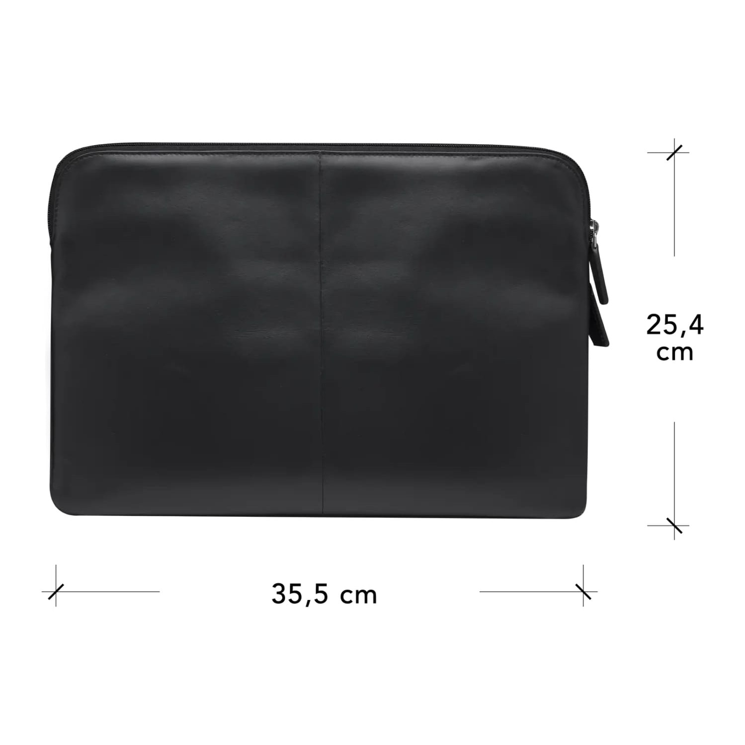 Husa pentru laptop dbramante Skagen Pro+, piele, negru, 14.1 inch