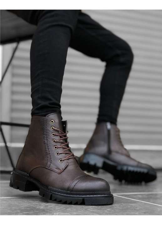 Férfi csizmák, Base, 323553, Barna, 40