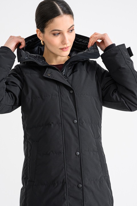 CANADA GOOSE, Shelburne pihével bélelt téikabát, Fekete