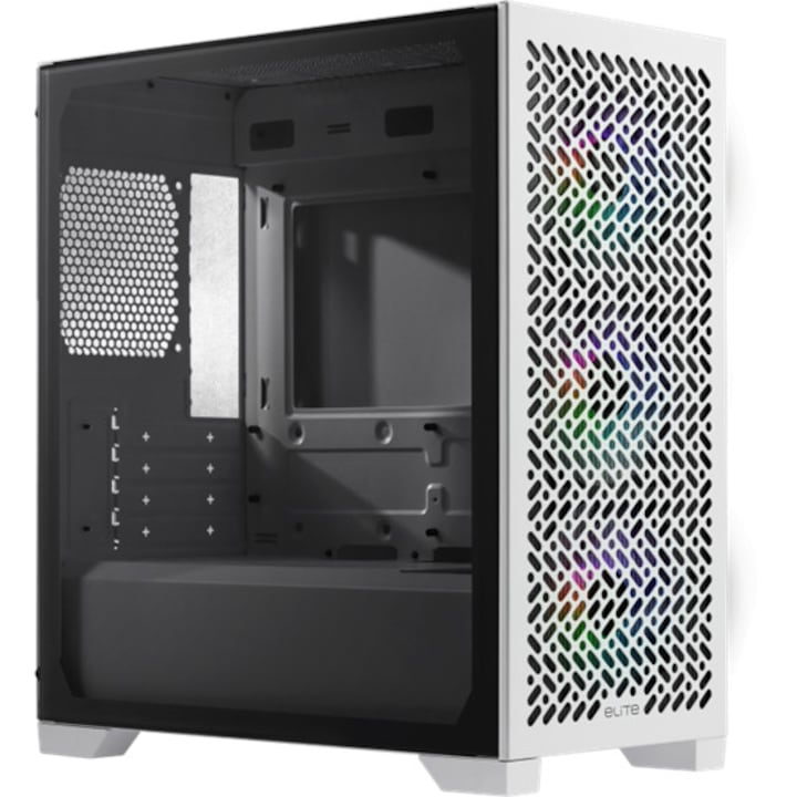 Кутия за компютър Cooler Master Elite 302 microATX мини, ARGB, бяла - E302-WGNN-S00