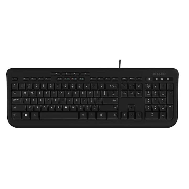 Клавиатура Incase ANB-00012 Черна Qwerty Испанска