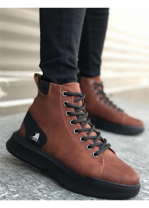 Férfi csizmák, Base, 321984, Barna, 41