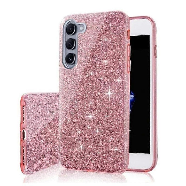 Husa pentru Samsung Galaxy A17 glitter pink case