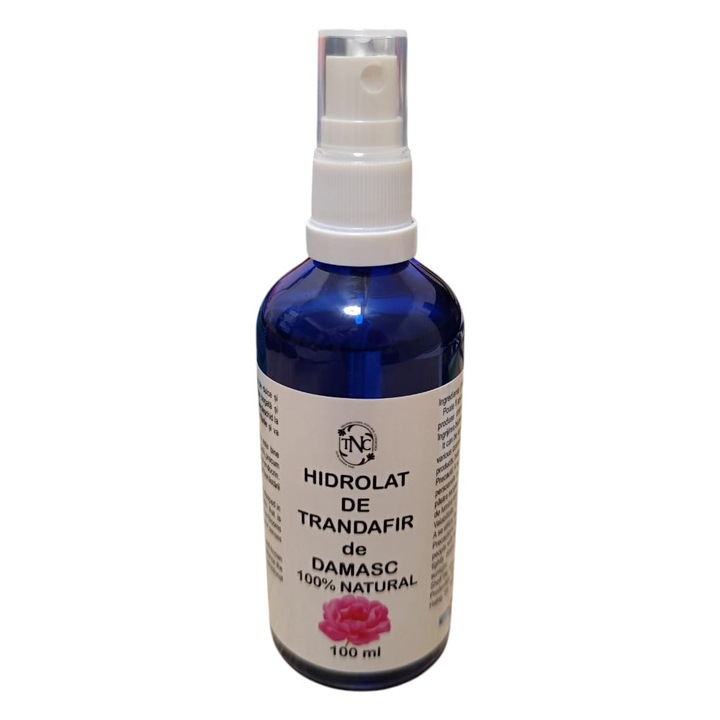 Хидролат от Дамаска роза, 100 мл, Transilvania Natural Cosmetics