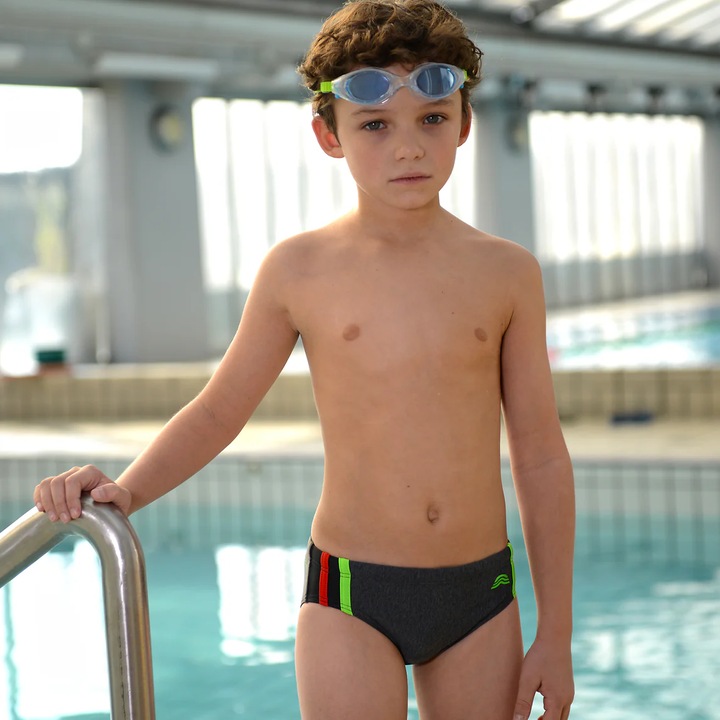 Slip inot Aquarapid baieti, Blaky, gri, Gri