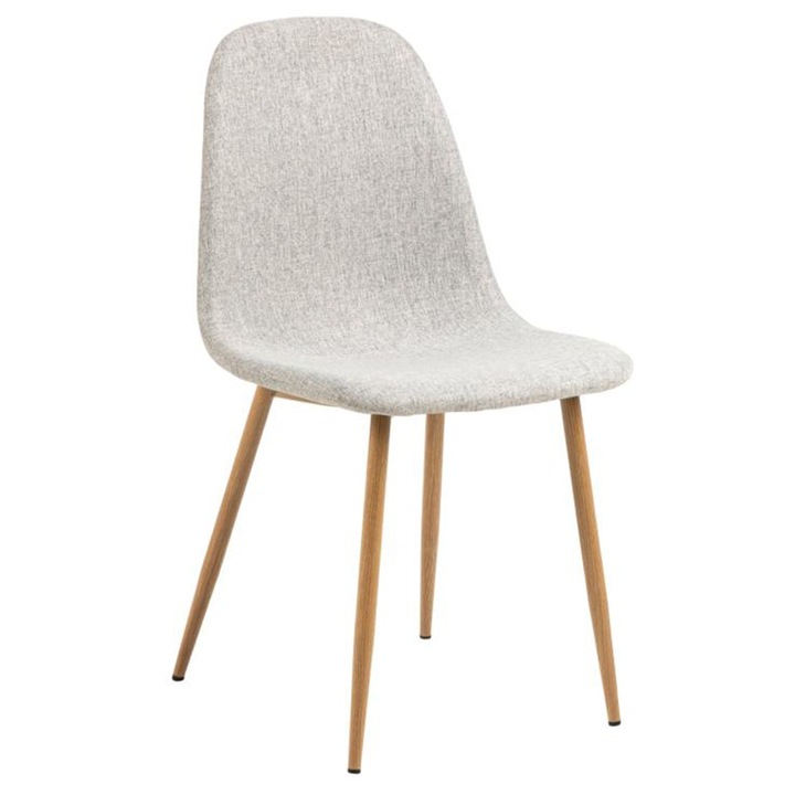 Világosszürke textil étkezőszék Celia Actona Company