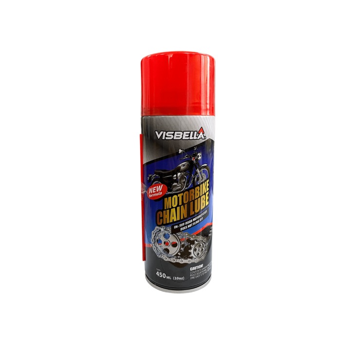 Lubrifiant pentru lanturi, VISBELLA, 450ml, impermeabil, inhibitor de coroziune