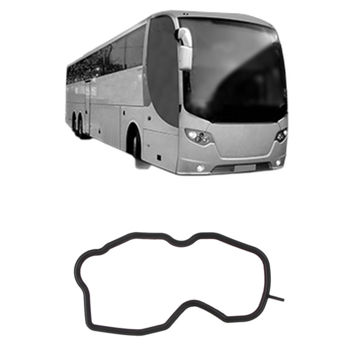 Set garnitura chiuloasa capac culbutori SCANIA OMNIEXPRESS 250 din 2007 KW 184 CP 250 CMC 9291, Auto, Elring, 4x Stikere auto cu SCANIA