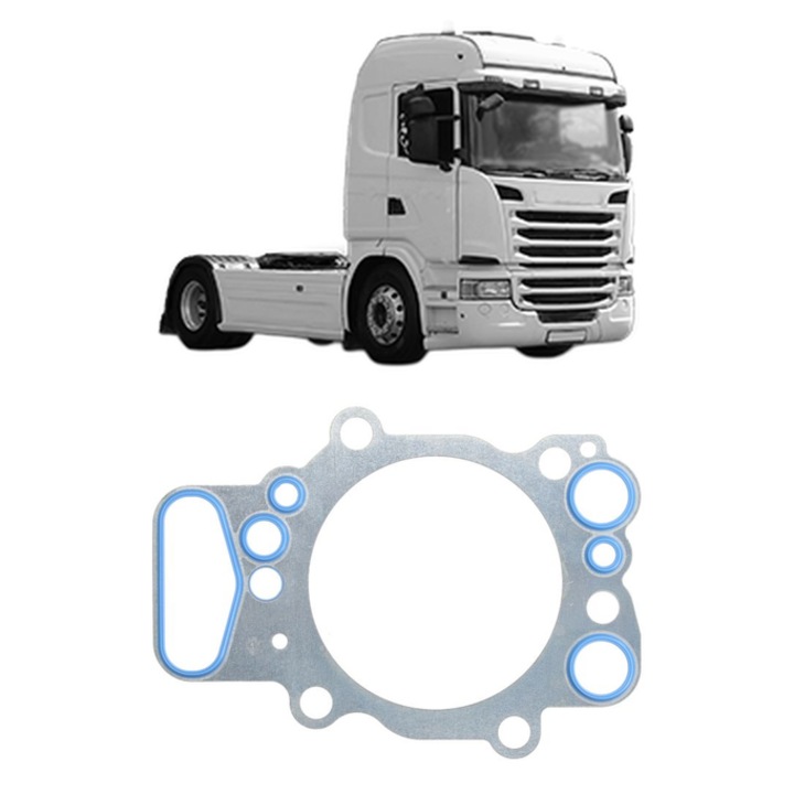 Garnitura chiuloasa SCANIA G I G340 din 2006-2019 KW 250 CP 340 CMC 11705, auto, Elring, 4x Stickere auto cu SCANIA