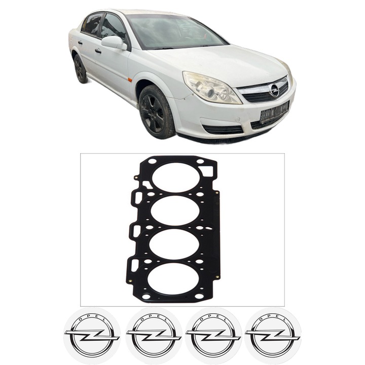 Garnitura chiuloasa OPEL VECTRA C (Z02) 1.9 CDTI (F69) din 2004-2009 KW 88 CP 120 CMC 1910, auto, Elring, 4x Stickere auto cu OPEL
