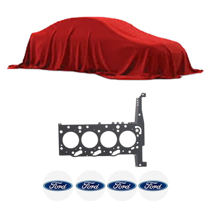 Garnitura chiuloasa FORD TRANSIT TOURNEO Bus (FC_ _) 2 din 2002-2006 KW 92 CP 125 CMC 1998, auto, Elring, 4x Stickere auto cu FORD