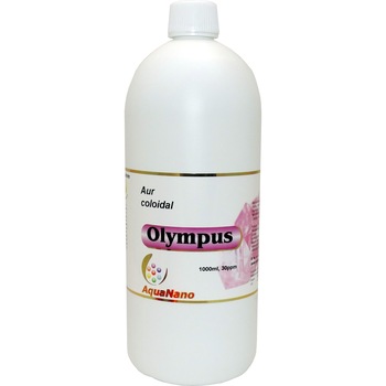 Aur coloidal, AquaNano Olympus, 30ppm, flacon PE, 1000ml Aur coloidal, AquaNano Olympus, 30ppm, flacon PE, 1000ml