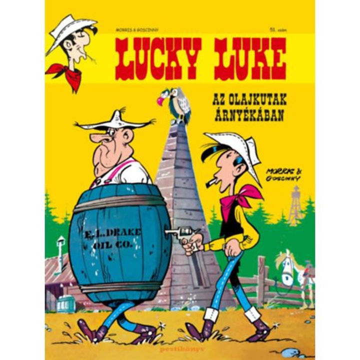 Lucky Luke 51. - Az olajkutak árnyékában - Goscinny