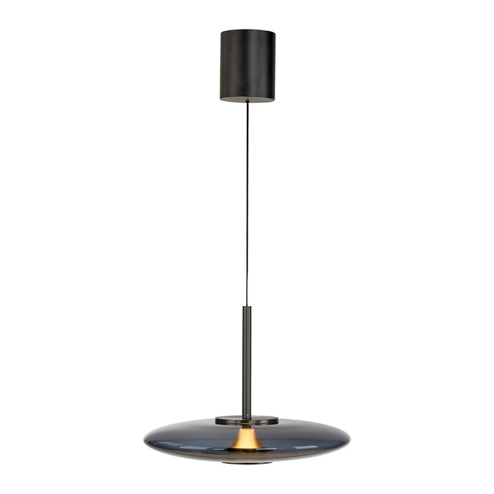 Полилей, 2 LED-а Pure E-Vitrum Zuma Line, 5700K, IP20, Стъкло, Сив