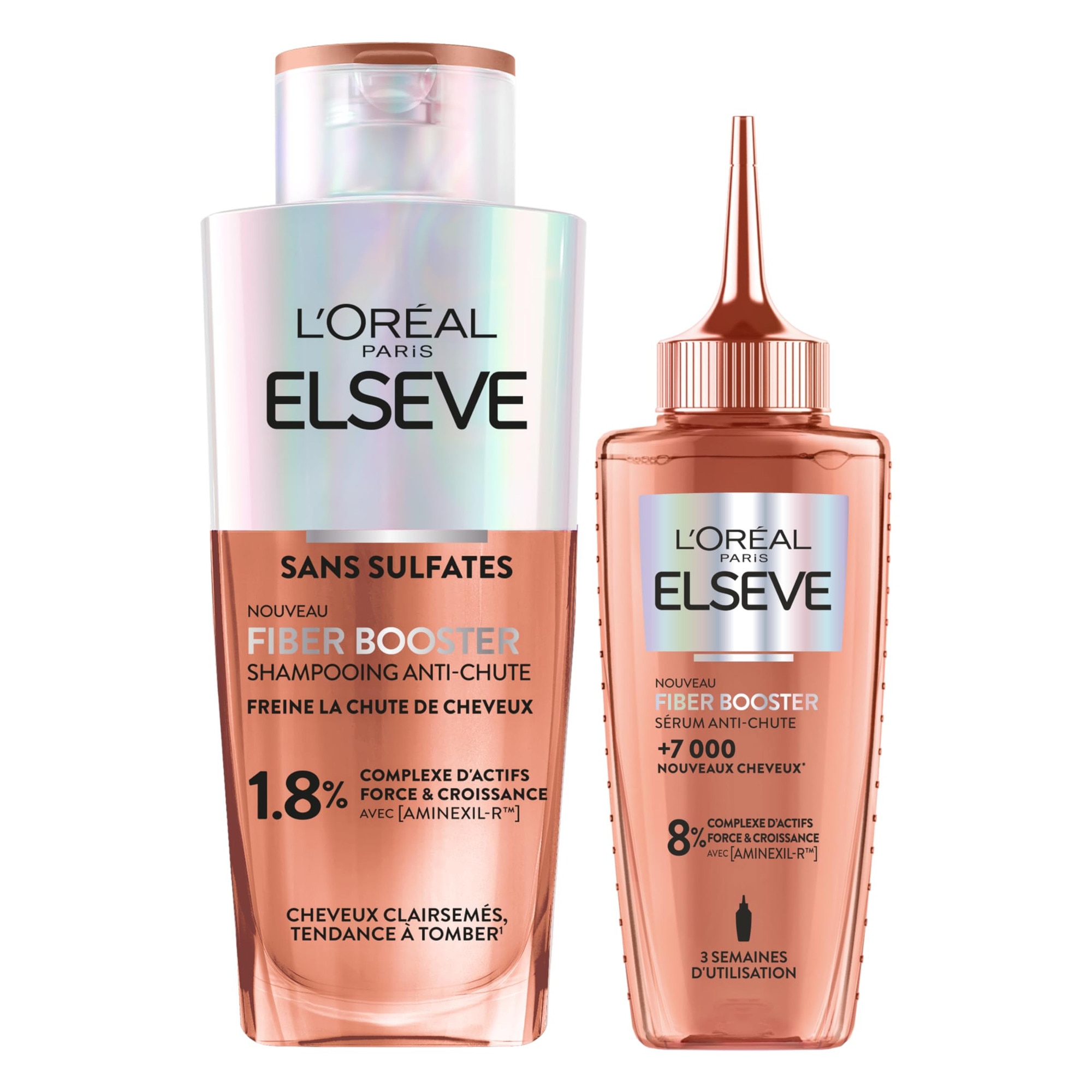 Sampon L'Oreal Paris Elseve Fiber Booster Fara Sulfati + Ser De