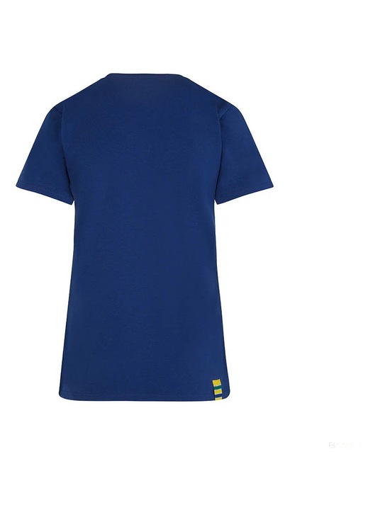 Tricou dama, Stichd, logo Ayrton Senna, bumbac, albastru, S