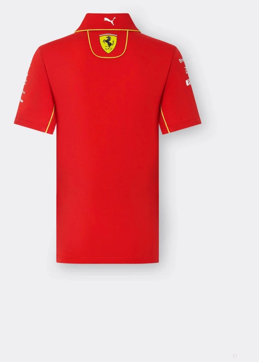 Tricou Dama Stichd, Ferrari, rosu, 2024, 2XS INTL