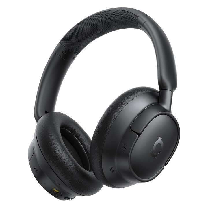 Baseus Eh10 Nc Bluetooth Fejhallgató Hibrid Aktív Zajszűréssel -45Db, Fülre Illeszkedő Fejhallgató Hi-Res Audio-val És Ldac-vel, 5 Ai Mikrofonnal, 80 Óra Lejátszási Idővel, Bluetooth 6.0, Többpontos Csatlakozással