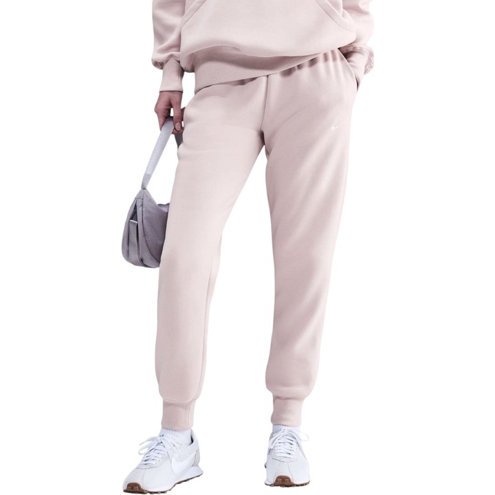 Pantaloni NIKE Phoenix Fleece MR STD 51259, Rózsaszín