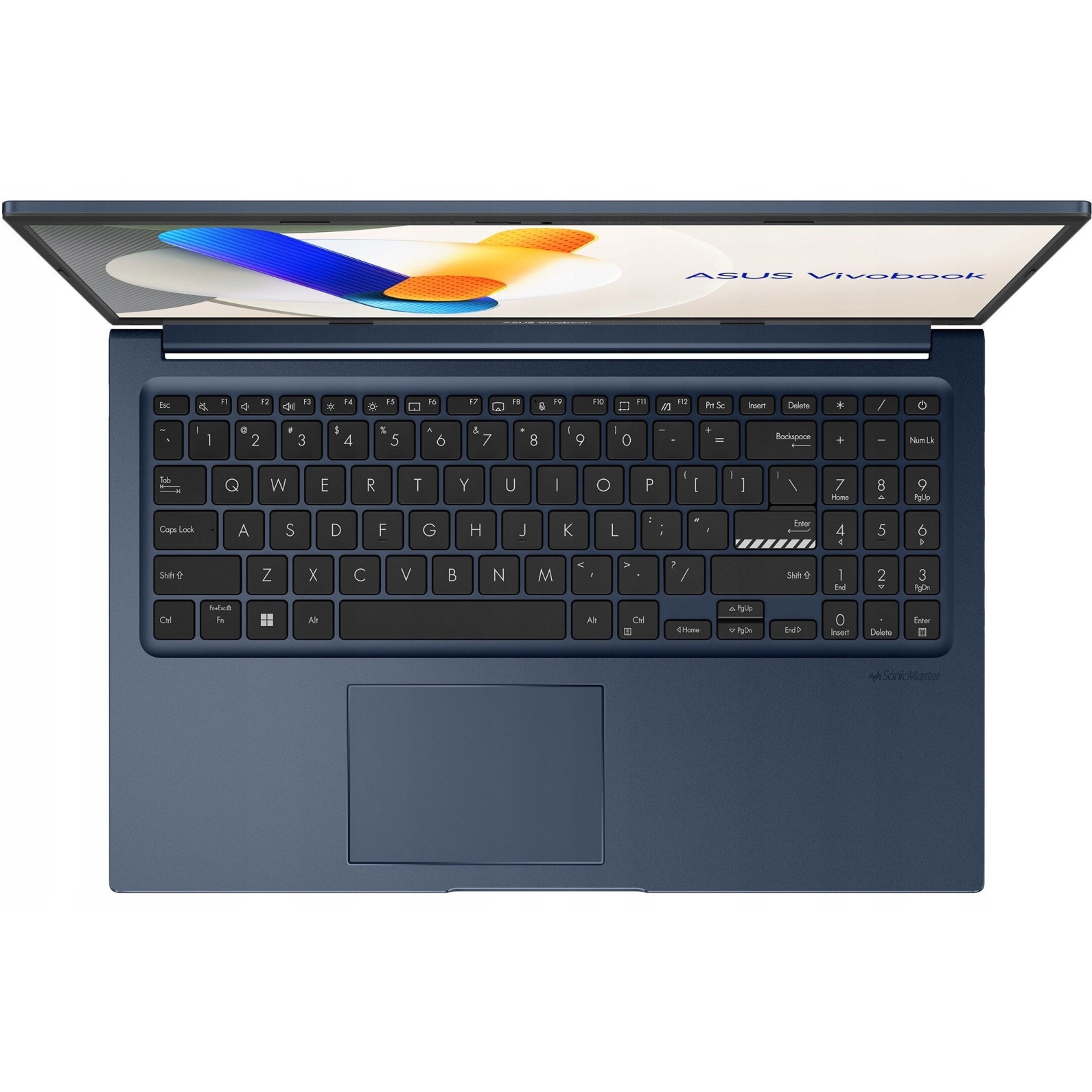 Laptop ASUS Vivobook 15, 15.6" Full HD, Intel® Core™ i3 1315U pana la 4.5 GHz, 16 GB RAM DDR4, 512 GB SSD, Intel® UHD Graphics, Windows 11 Home, Quiet Blue 512 GB