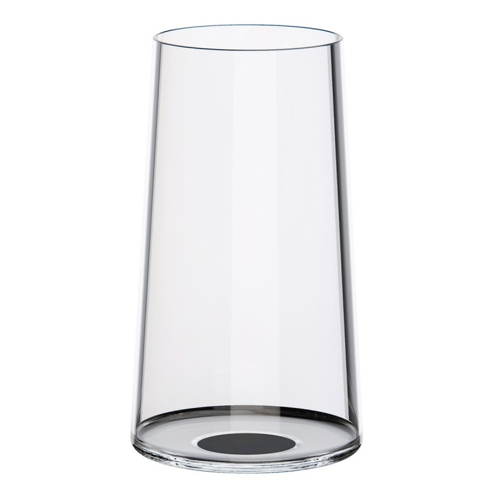 Trebonn SplitGlass 2025130 2 db kristály pezsgőspohár készlet, 320 ml, Ø7.8x12.5 cm, Moduláris rendszer, Fekete