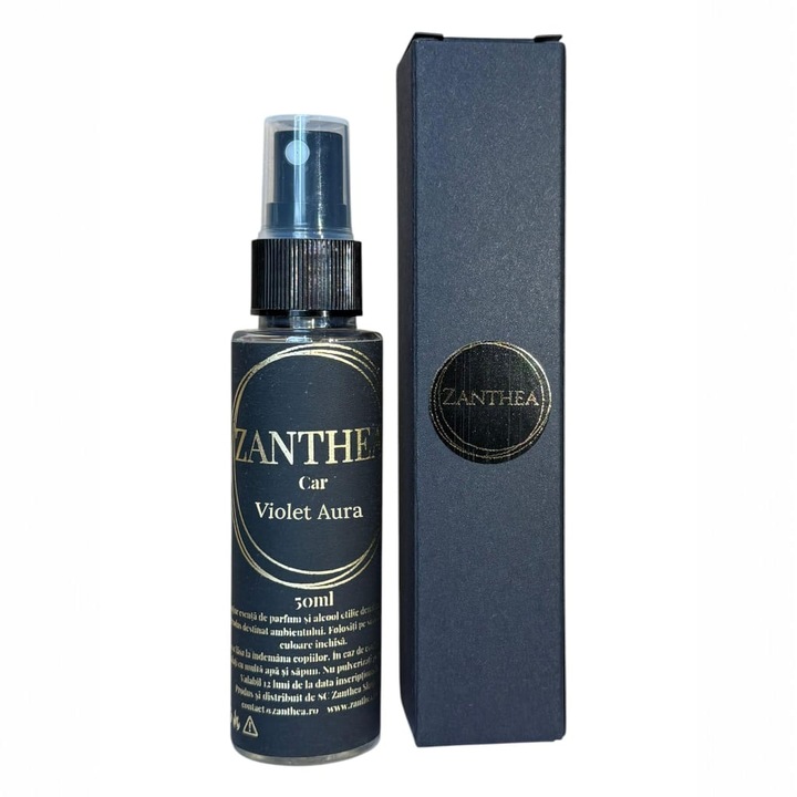 Zanthea Violet Aura autóillatosító, jázmin illat, 50 ml
