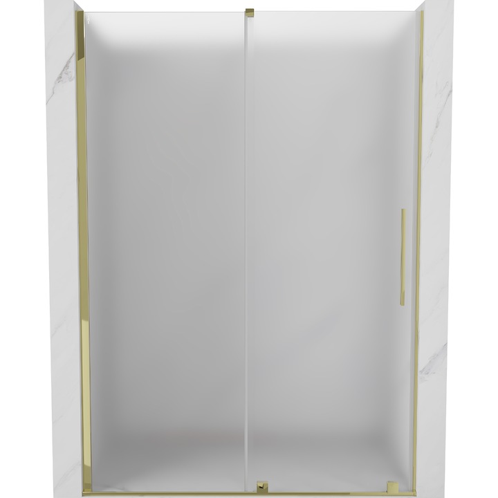 Usi de dus glisante Mexen Velar 150 cm, mat, aurii - 871-150-000-31-50