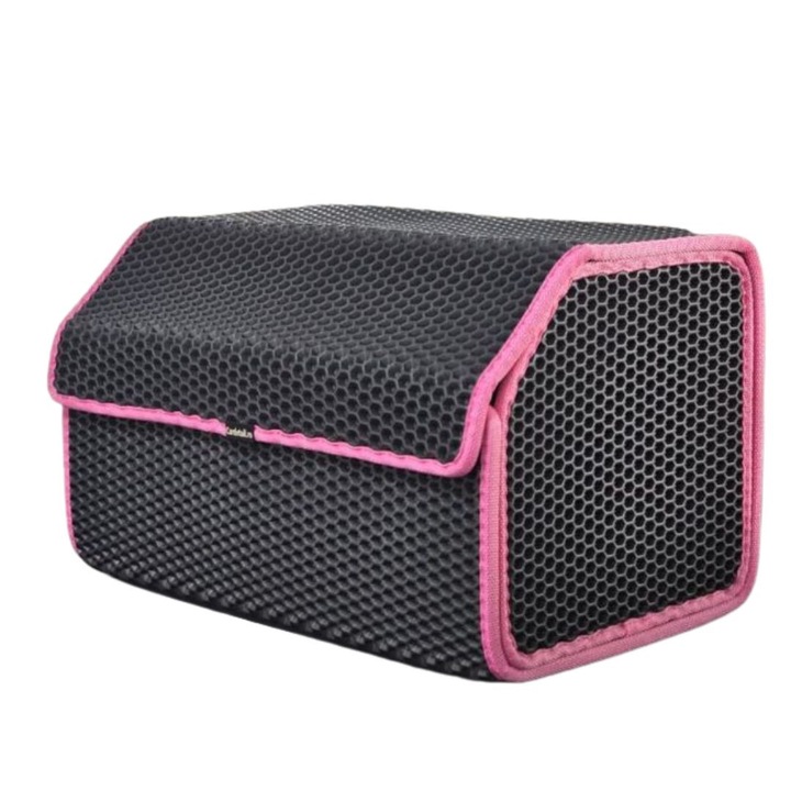 Organizator pentru portbagaj, cutie depozitare, universala, negru, marime 50x30x30cm