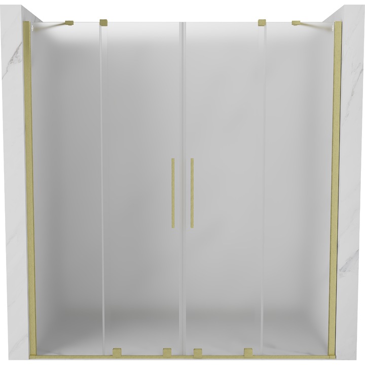 Usi dus glisante Mexen Velar Duo 170 cm, inghetat, aurii periate - 871-170-000-32-55