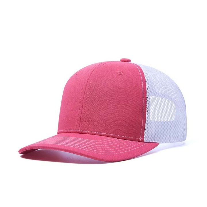 Sapca unisex, SP089, Roz/alb