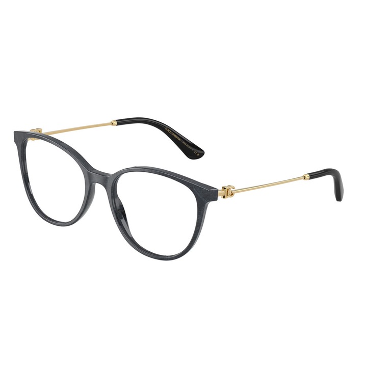 Rame ochelari Dolce & Gabbana DG3363 Negru/Auriu