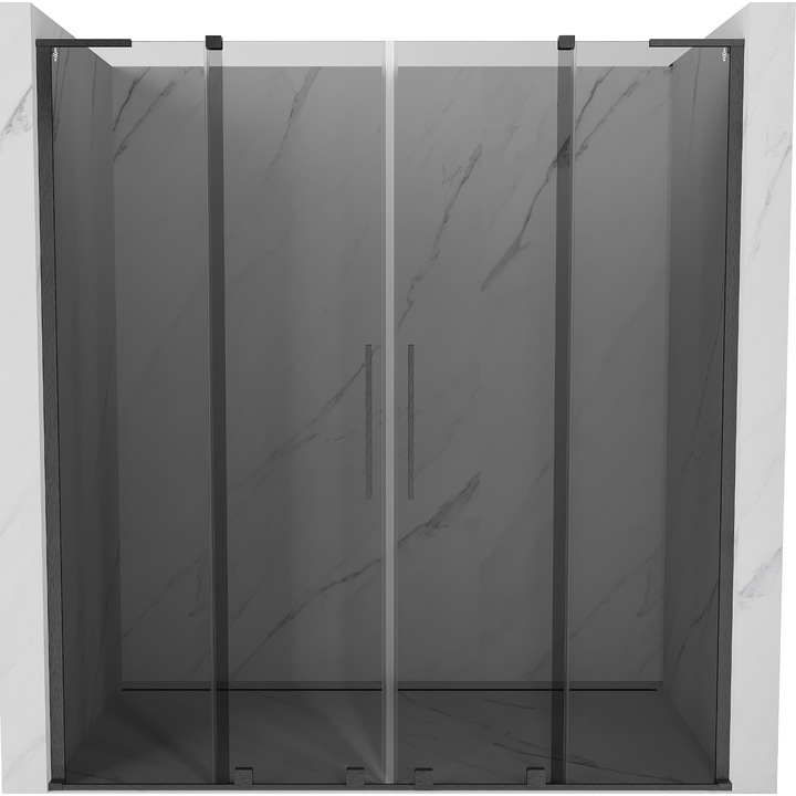 Mexen Velar L Duo usi de dus glisante 180 cm, grafit, gun gray mat - 871-180-003-42-66