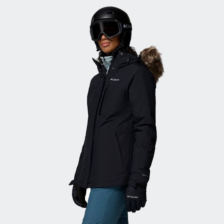 Jacheta sport dama Columbia Ava Alpine II, impermeabila, poliester, neagra