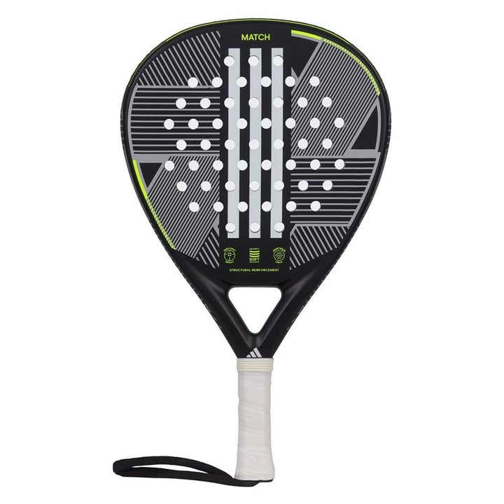 Ракета за тенис Adidas Match 3.3, черна, 455мм, 360-375гр